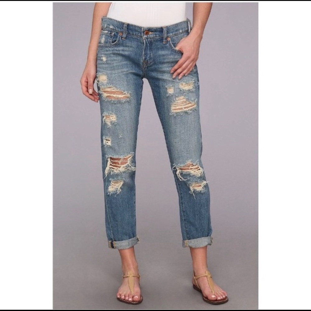 Lucky Brand Sienna Cigarette Jeans, 24